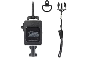 GEAR KEEPER Hammerhead Industries RT-34112 Gearkeeper(r) Heavy Duty Retractable CB Mic Holder with Heavy Duty Snap Clip