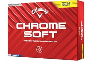 Callaway Golf Chrome Soft 2024, Yellow triple Track