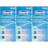 Oral-B Super Floss Diş İpi 50'li x 3 Adet