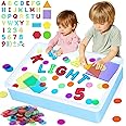 Yellcetoy Sensory Toys for Autism,Sensory Light Table Manipulatives and Accessories Preschool Educational Toys ADHD ASD for Home School