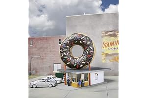 Walthers Cornerstone Ho Scale Model Hole-in-One Donut Shop l'échelle 1:87, 933-3768