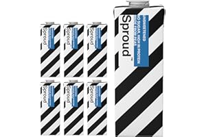 SPROUD - Plant-Based Milk, Zero Sugar, Low Carb, High Protein, Long Life, Powered by Peas, Perfect for Keto and Low Calorie Diets (Unsweetened) (6 x 1L)