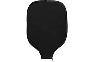 COMNICO Pickleball Paddle Cover, 1 Pcs Universal Fitting Cover Pickleball Paddles Accessory Paddle Storage Bag Black Paddle Neoprene Cover Prevents Scratches