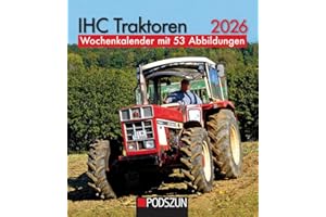 IHC Traktoren 2026: Wochenkalender mit 53 Abbildungen