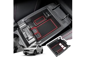 BIBIBO Pudełko do przechowywania do Mazda CX-5 2F KF SUV 2017-2022, organizer na konsolę środkową, podłokietnik, pudełko do przechowywania, półka w konsoli środkowej, organizer konsoli