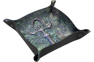 PLAYMATS Bandeja de Dados para Juegos de Mesa y RPG - Vampiro: La Mascarada, Mundo de Tinieblas - Vampiric Ankh