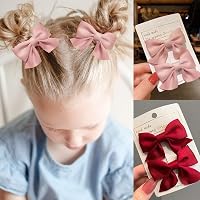 YAEISM 30x Haarspangen Mit Satin-Schleifen – Mini-Kawaii-Schleifen Für Damen & Mädchen