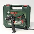 Bosch PSB Easy - Trapano battente avvitatore 500W, mandrino autoserrante, regolazione elettronica, rivestimento Softgrip, in 