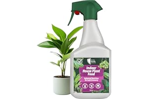 READY STEADY DEFEND Indoor House Plant Food Spray 500ml | All-Natural Formula with Seaweed Extract | Promotes Healthy Growth | Ideal for Both Indoor & Outdoor Use | Organic & Biodegradable