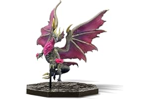 Capcom Monster Hunter FIGURE BUILDER CUBE MONSTER HUNTER Silver Dragon Mel Xena Approx. H 5.5 x W 4.9 x D 4.3 inches (140 x 125 x 109 mm), PVC ABS