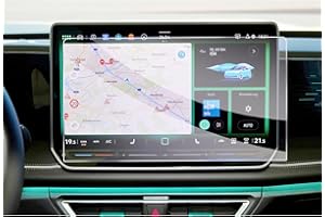 GAFAT Kompatibel mit Neu VW ID.7 2024 2025 2026 15 Zoll Navigation Schutzfolie, Glas Displayschutzfolie für Neu ID7 Tourer 15" Discover Pro Max Touchscreen, Stoßfest, 9H Anti-Kratzen