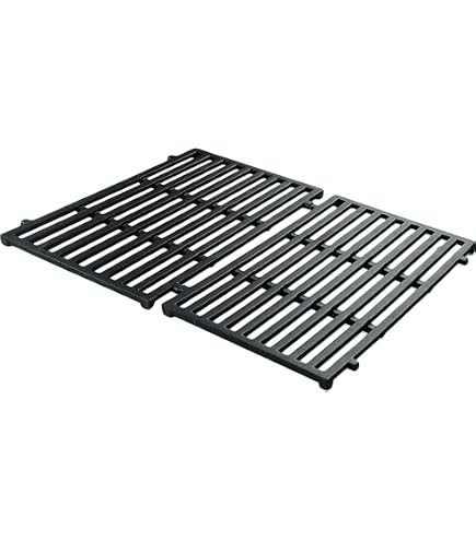 FlameDuty Kit Piastre E Bruciatori Per Weber Spirit – 7635 (39,5 Cm) E 69785 In Acciaio Inox - 2