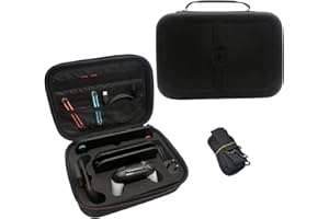 Gdraco Tragetasche für Nintendo Switch 2 Konsolle 2025 Hartschale Schutztasche für Switch 2 Konsolle und Zubehör mit Schultergurt