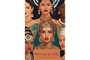 Woven In Silk - A guided Journal: Daily planner, Habit tracker, Monthly goals, Water tracker and more. Made with South Asian Women in mind.