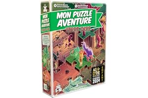 BLACKROCK GAMES Gameflow-Mon Puzzle Aventure Voyage en Terre Ocre, GAM053OC, 46 x 54 cm, Brun
