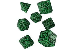 Q WORKSHOP Q-Workshop QWOFOR15 gra planszowa Forest 3D Dice, zielona/czarna