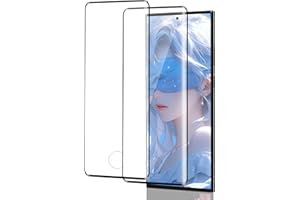 ICESPRING für Panzerglas für Samsung Galaxy S22 Ultra Schutzfolie, 2 Stück Fingerabdruck-ID Panzerfolie für Samsung S22 Ultra Folie, 9H Härte Schutzglas für Galaxy S22 Ultra Panzer Schutz Glas
