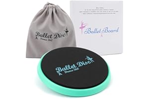 COSYBREEZE Ballet Turn Board for Dancers, Turning Boards for Dancers, Gymnastics and Ice Skaters - Portable Spinning Boards with Carrying Bag - Improve Your Spinning, Releve, Turn Balance and Pirouette Technique