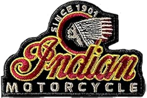 LipaLipaNa Indian Motorcycles Sports Motorcycle Big Bike Parche Patch Bordado con Logotipo para Planchar de Hierro en Apliques de Recuerdo de Accesorios