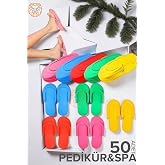 Transformacion Tek Kullanımlık Pedik&uuml;r Terliği - Spa Terliği Kullan-At Terlik 50 &Ccedil;ift 714997