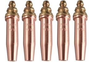 AB TOOLS PNM Oxy Propane Gas Cutting Nozzle Tip Standard Length 1/16" 10-75mm 5pk