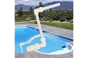 Ruolin Kit Fontana a Cascata per Piscina, Facile da Installare, Accessori a Spruzzo d'Acqua, Decorazioni per fontane, Attrezzatura Spa