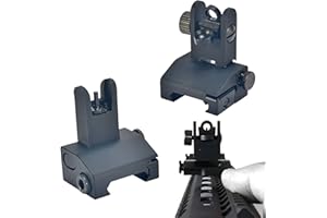 RimFly Airsoft Sights Pack di 2 unità in metallo pieno 20 millimetri Picatinny Rail tattico a lungo raggio mirini con due reticolo armi da fuoco e Weaver telescopico copertura mirini