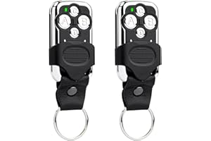 LAWOHO 433MHz Handsender Kompatibel mit Chamberlain, Liftmaster 4335E/EML 4330E/EML 84335E/EML 94335E/EML, TX4UNIS TX4UNIF TX4UNI Fernbedienung MotorLift ML500/700/750/850 Garagentoröffner 2 Stück