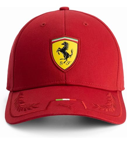 Casquette Baseball Trucker Ferrari – Chapeau De Soleil Ajustable Unisexe – Imprimé Logo Course – Style Sportif Et Décontracté