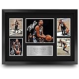 HWC Trading FR A3 Kevin Durant Brooklyn Nets Regali Stampati Autografo Firmato Presentazione Display Per Gli Appassionati Di 