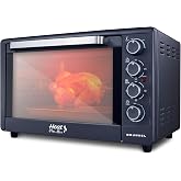 GRUNKEL - Electric Oven with Convection of 48L 2000W | Large Capacity | Resistance in M | Temperature 212&ndash;446 &deg;F | Double Gla