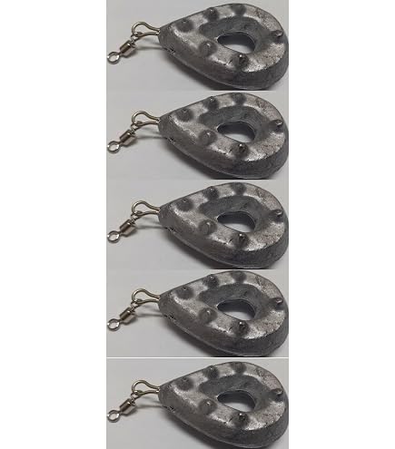 Set 8 pezzi piombi saponetta mormore con rampini, bolentino, barca, pesca dallo scoglio (kit 8 pz gr. 35 50 75 100
