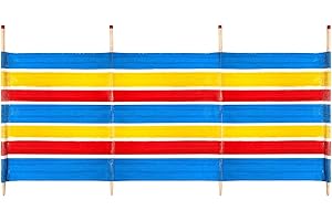 Yello 4 Pole Windbreak, Beach Shelter, 1.2m