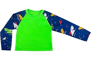 LAPHILO Maglietta di Protezione Solare UV Bambini/e a Maniche Lunghe Costume da Bagno Surf Nuoto Spiaggia (cod. 6016)