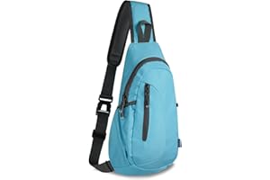 TITECOUGO Small Sling Bag, Lightweight Crossbody Backpack for Men Women Shoulder Bag for Sports and Outdoor