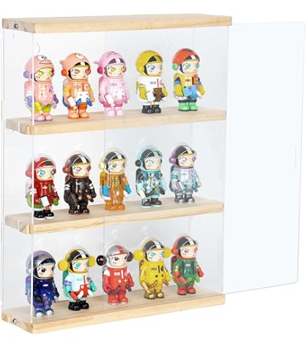 Vitrine En Acrylique 25,4x12,7x12,7 Cm - Protection Anti-poussière Pour Figurines Et Collections