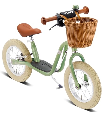 Kidcruiser Pedalplay Loopfiets vanaf 2 jaar met LED zijwieltjes en pedalen, t/m 6 jaar oud, Driewieler, 3-in-1 design, speelgoed vanaf 2 jaar voor jongens en meisjes, ijzersterk frame - Donker Groen