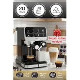 Cappuccino Latte Espresso 20 Bar 1.5L Profesyonel Otomatik Espresso Makinesi SCM-2996Pro