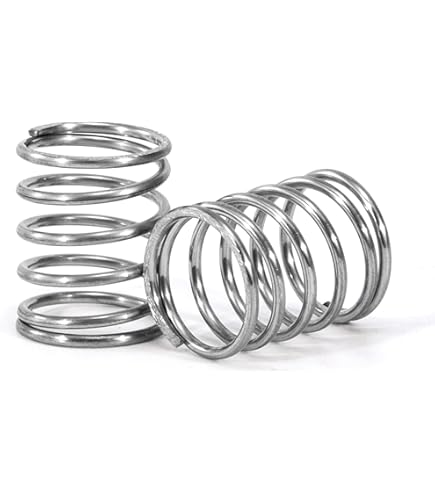 10 Stück Druckfedern Edelstahl 304 - 2mm X 17mm X 50mm Für Türen, Vorhänge & Mechanik