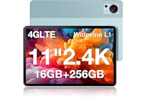 DOOGEE T30S Android Tablet 11 Inch Tablets 2.4K Tablets with Sim Card Slot, 16GB RAM+256GB ROM TF1TB T606 Octa-Core, 8580 mAh 8MP+13MP 3.5mm, 5G WIFI, Bluetooth 5.0 Android Gaming Tablet - Blue