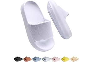 Buwege Kids Sliders Girls Boys Shower Slippers Summer Pool Soft EVA Slide Sandals Outdoor Bath House Flip Flops