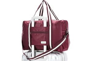 Arxus Bolsa de Viaje Plegable de Lona Sport Weekender Durante la Noche Equipaje con Correa para el Hombro