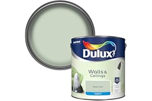 Dulux Matt Emulsion Paint For Walls And Ceilings - Willow Tree 2.5 Litres