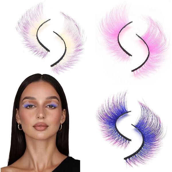 Karnevals-Wimpern Grün/silber – Künstliche Wimpern Für Partys & Kostüme