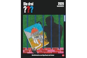 Die drei ??? Posterkalender 2026: Großer Wandkalender für alle Fans: die kultigen Cover-Illustrationen von Aiga Rasch zur beliebten Buchserie. ... Detektive (Kino-Entertainment Kalender Heye)