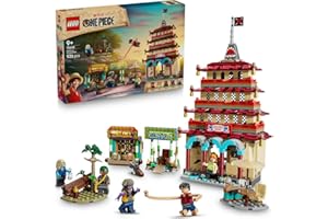 LEGO ONE PIECE Bitwa w Arlong Park, interaktywna zabawka anime dla dzieci do zbudowania z 5 minifigurkami, w tym Luffy i Nami i 3 plakatami Wanted, prezent dla chłopców i dziewczynek od 9 lat 75638