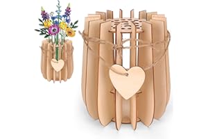 Kaempe Vaso per Fiori Bouquet per Orchidea, Rose,Flowers, Tulipani, Fiori Di Ciliegio (Stile 2)