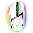 Razer Basilisk V3 Pro Customizable Wireless Gaming Mouse: Fast Optical Switches Gen-3 -HyperScroll Tilt Wheel-Chroma RGB-11 Programmable Buttons-Focus Pro 30K Optical Sensor-White-RZ01-04620200-R3A1