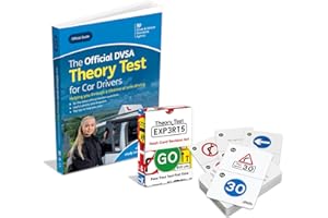 Theory Test Experts Intensive Kit - Theory Test Book 2025 UK DVLA + 128 Theory Test Flash Cards 2025 UK - Driving Instructor Approved - Driving Test Gifts For Teenage Boys & Girls 16-18 Years