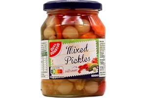 EDEKA Gut & Günstig Mixed Pickles süßsauer, 6er Pack (6 x 190g)